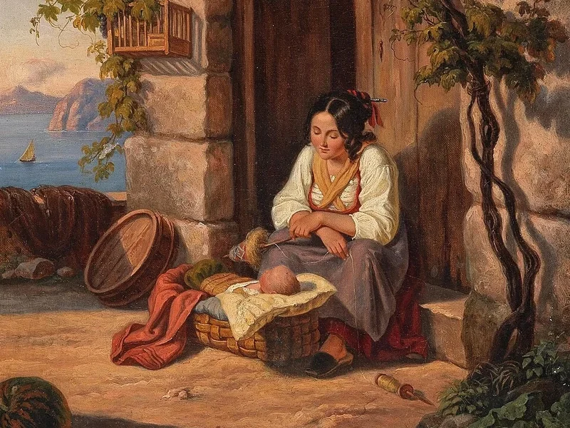 1792-Julie von Egloffstein - Maternità